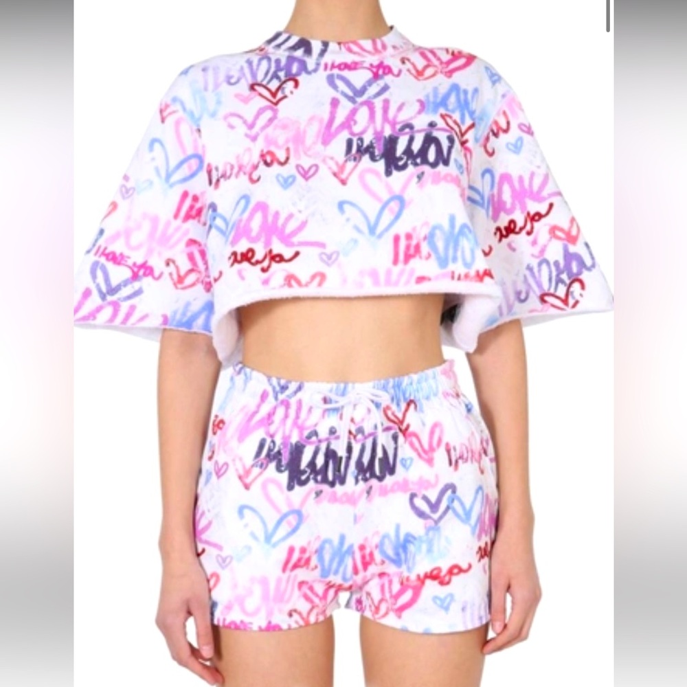 Isabel Marant graffiti sweatshirt